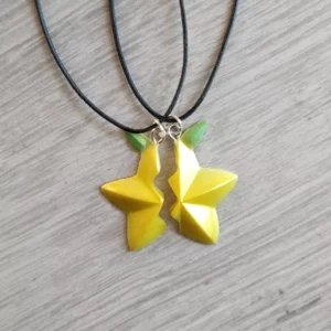 Paopu Fruit matching pendant from Kingdom Hearts