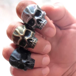 Wounded Skull Handmade